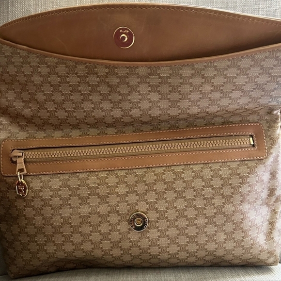 Celine Macadam Vintage Folding clutch and Celine Vintage glasses case. - Picture 5 of 16